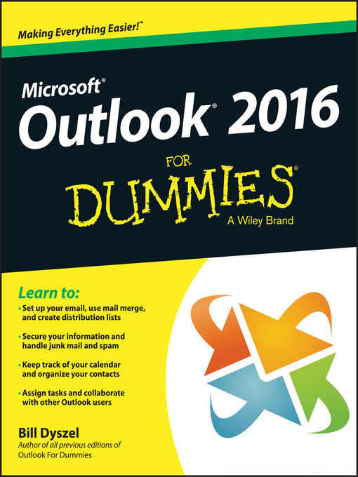 Title details for Outlook 2016 For Dummies by Bill Dyszel - Available